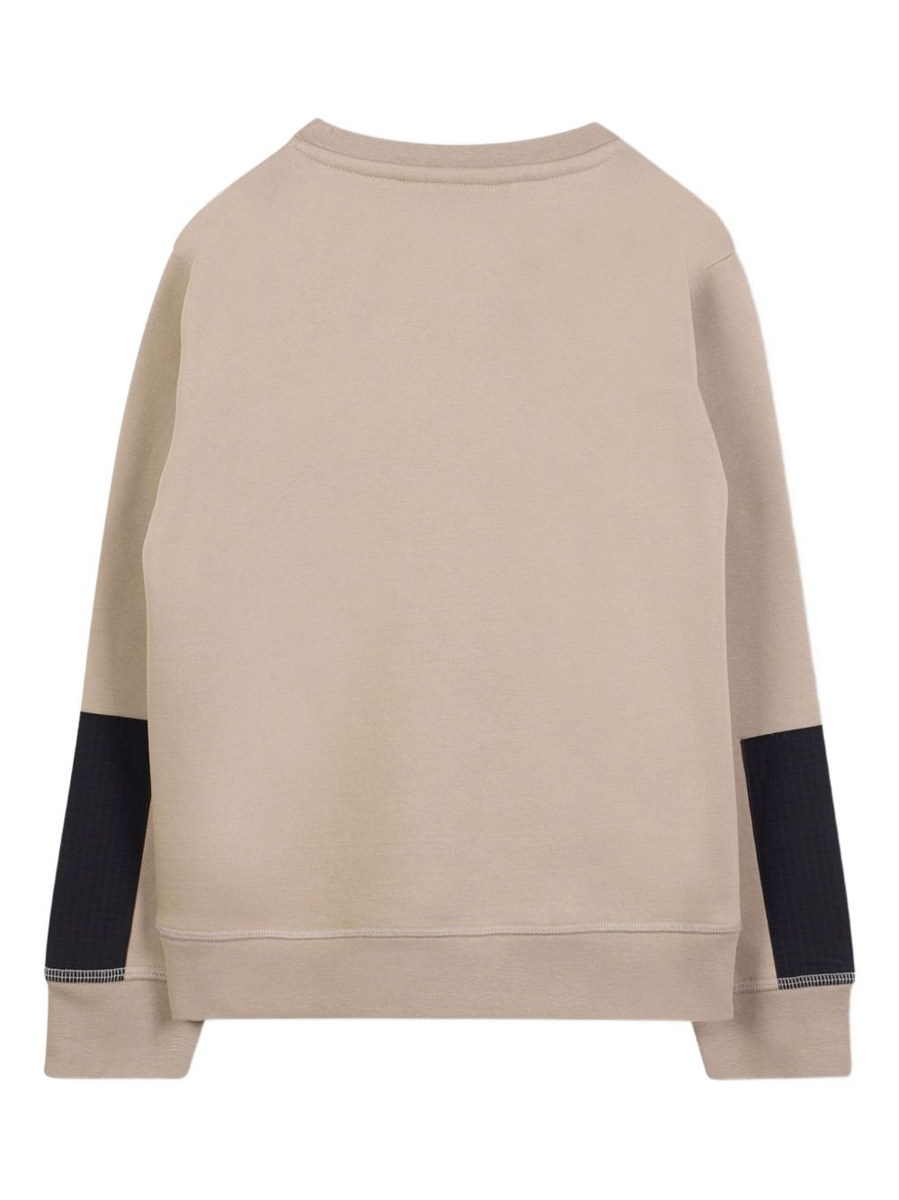 Felpa per bambino Hugo Kids beige con design color-block G00449 P90 Hugo KIDS 