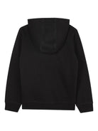 Felpa per bambino Hugo Kids nera con chiusura con zip G00454 09B Hugo KIDS 