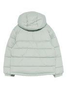 Impermeabile per bambino Hugo Kids verde con cappuccio e logo G00484 75F Hugo KIDS 