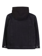 Giacca per bambino Hugo Kids denim con cappuccio G00490 Z02 Hugo KIDS 
