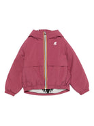 Giubbino P. Fiorelle per bambina Il Gufo x K-Way Kids  fucsia con stampa Gufo effetto tribale A25GGM0001KSTP2 T75 IL GUFO KIDS 