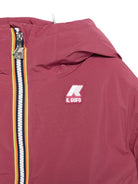 Giubbino P. Fiorelle per bambina Il Gufo x K-Way Kids  fucsia con stampa Gufo effetto tribale A25GGM0001KSTP2 T75 IL GUFO KIDS 