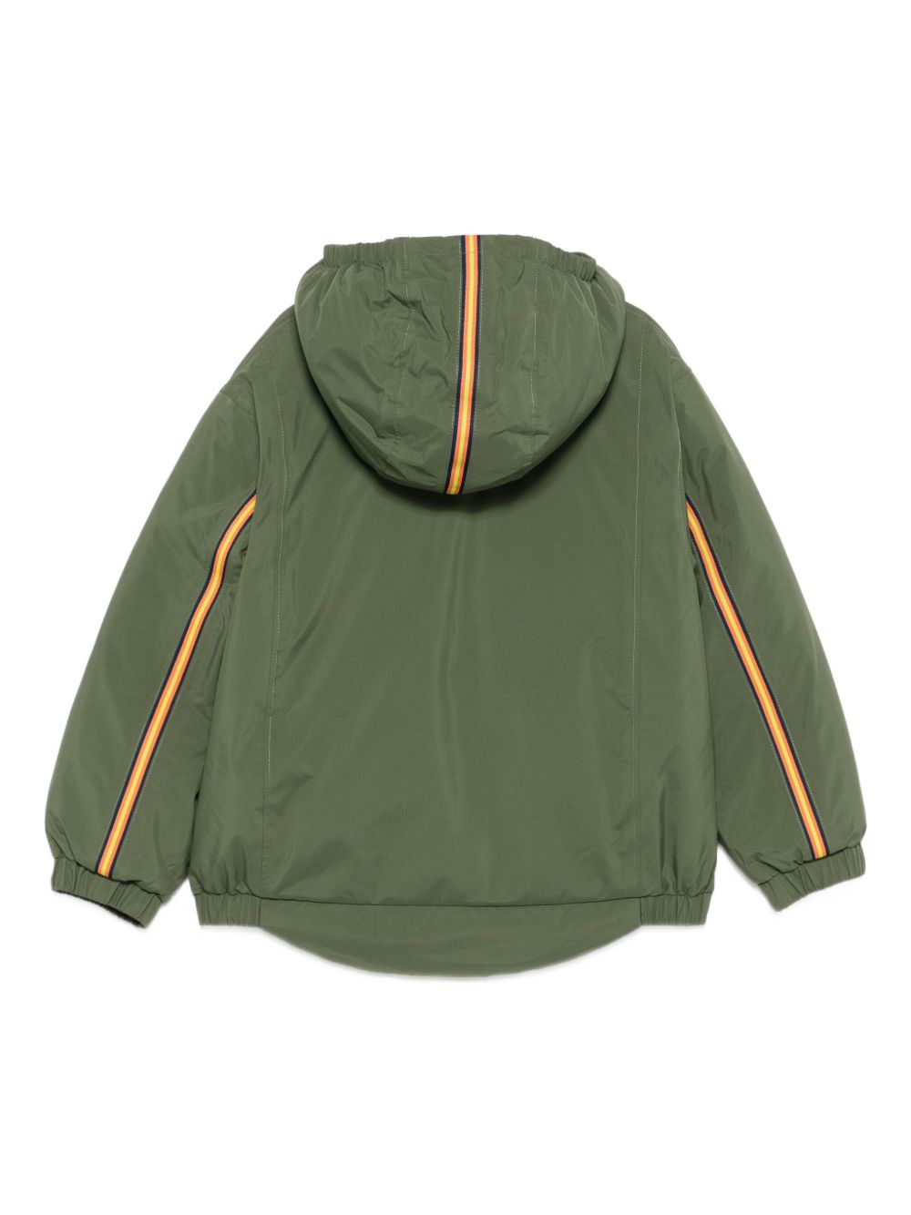 Giubbino P. Diegue per bambino Il Gufo x K-Way Kids verde con cuciture termonastrate A25GGM0002KSTP2 H11 IL GUFO KIDS 