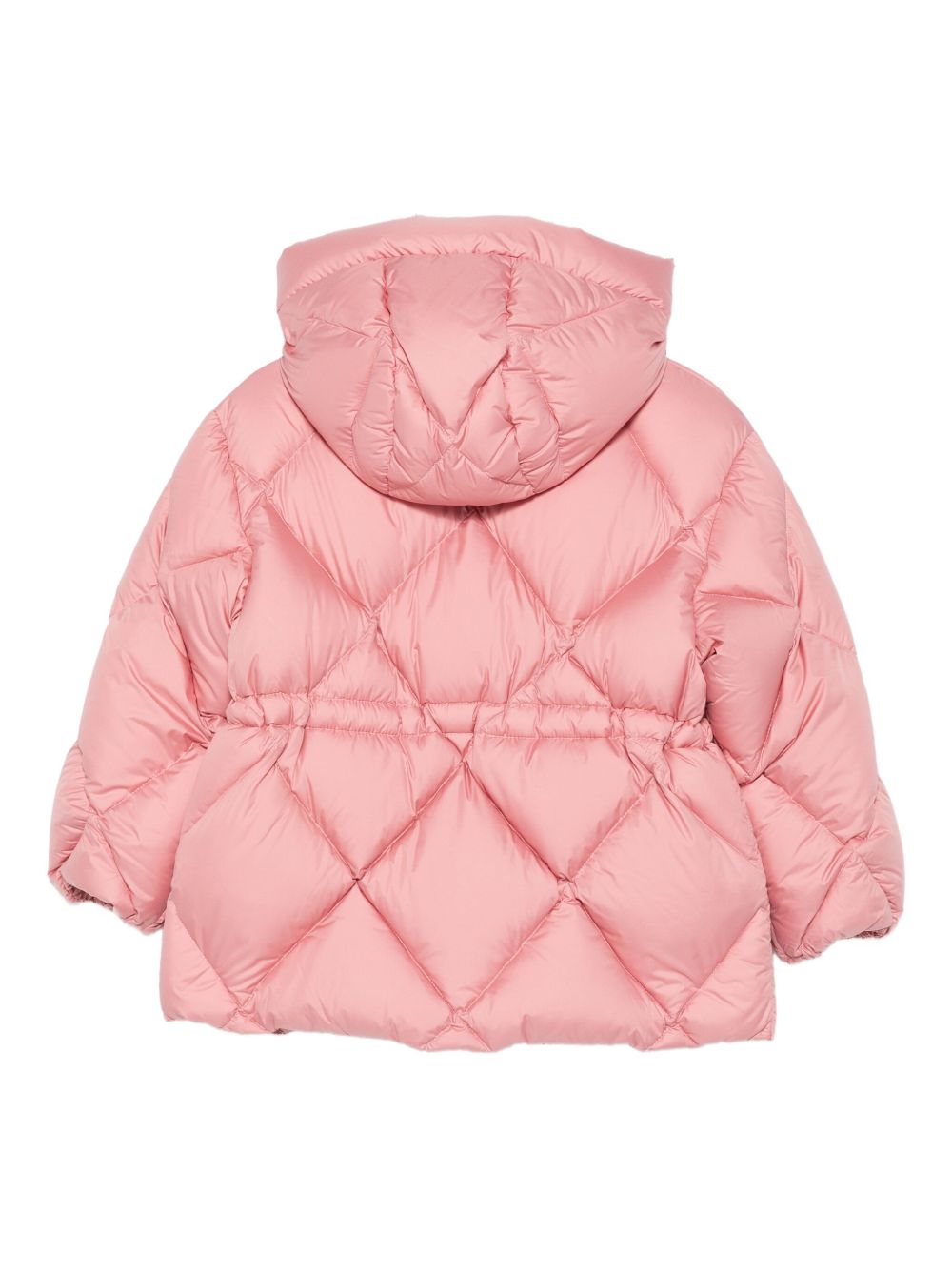 Giubbino per bambina Il Gufo rosa con design trapuntato a rombi A25GGM0005NN106 337 IL GUFO KIDS 