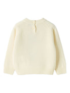 Maglione per neonato Il Gufo bianco con ricamo cagnolino A25GMA0008EM220 1007L IL GUFO KIDS 