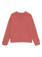 Maglione per bambina Il Gufo rosa con fantasia a cerchi A25GMA0028EM220 660 IL GUFO KIDS 