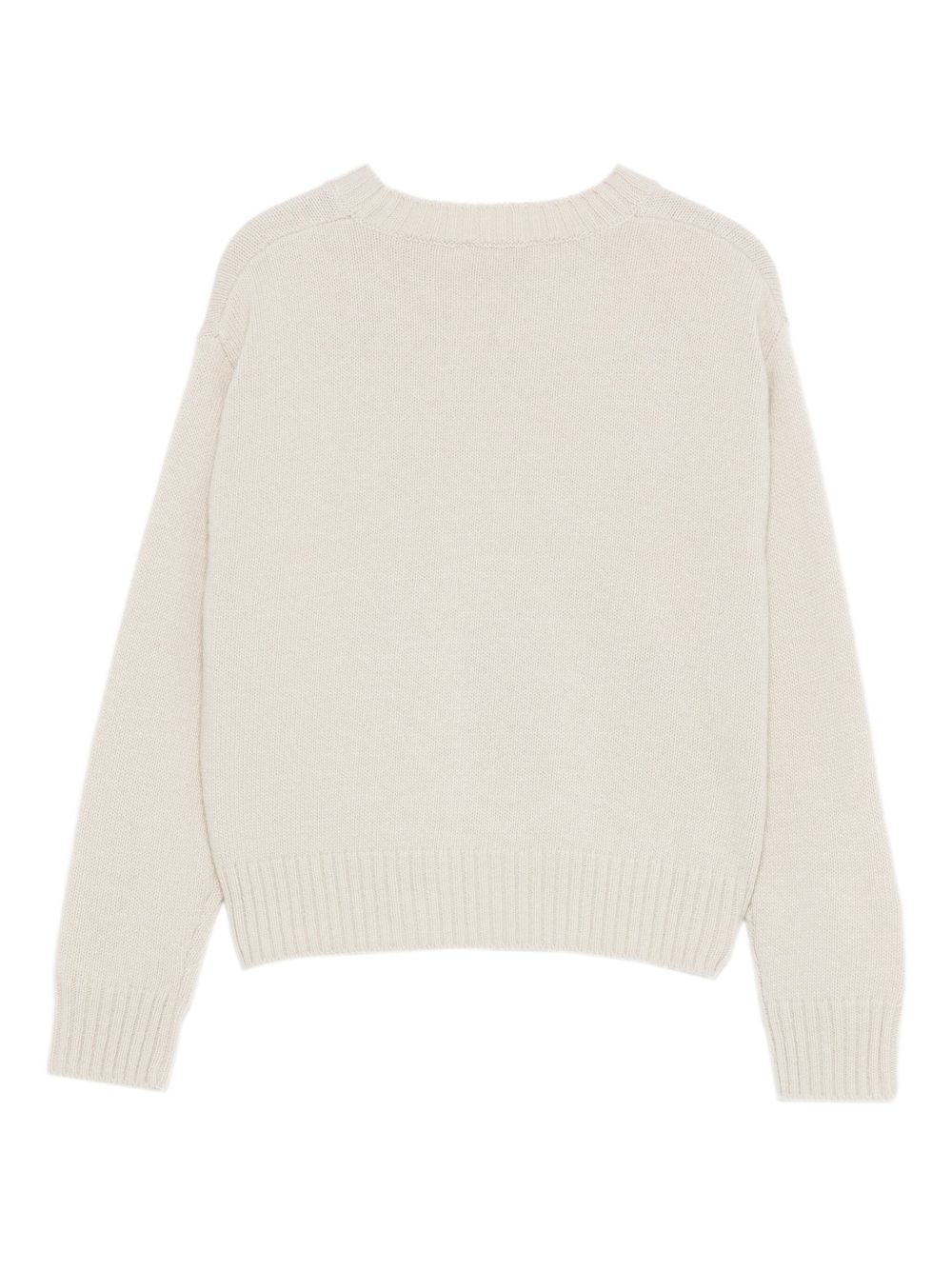 Maglione per bambina Il Gufo grigio con ricamo funghi A25GMA0030EM220 106 IL GUFO KIDS 