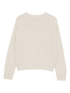 Maglione per bambina Il Gufo grigio con ricamo funghi A25GMA0030EM220 106 IL GUFO KIDS 
