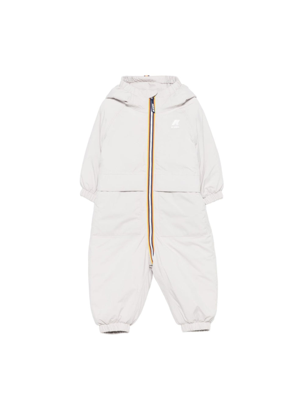 Tutone P. Celeste per neonati Il Gufo x K-Way grigio con logo sul davanti A25GNO0001KSTP2 858 IL GUFO KIDS 