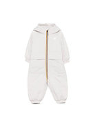 Tutone P. Celeste per neonati Il Gufo x K-Way grigio con logo sul davanti A25GNO0001KSTP2 858 IL GUFO KIDS 