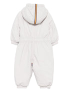 Tutone P. Celeste per neonati Il Gufo x K-Way grigio con logo sul davanti A25GNO0001KSTP2 858 IL GUFO KIDS 