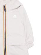 Tutone P. Celeste per neonati Il Gufo x K-Way grigio con logo sul davanti A25GNO0001KSTP2 858 IL GUFO KIDS 
