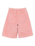 Shorts per bambina Il Gufo con pannelli in velluto a coste A25GPB0003V6022 337 IL GUFO KIDS 