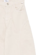 Pantaloni per bambino Il Gufo beige con tasche curve A25GPL0014C6073 112 IL GUFO KIDS 