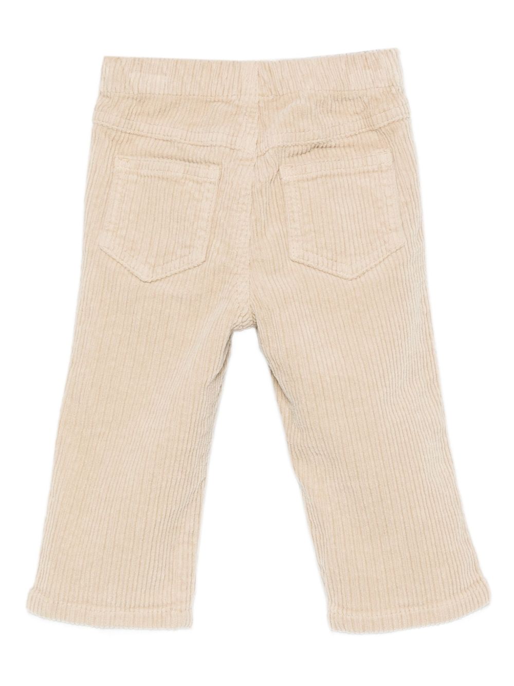 Pantaloni per neonato Il Gufo beige con tasche laterali A25GPL0021V6012 118 IL GUFO KIDS 
