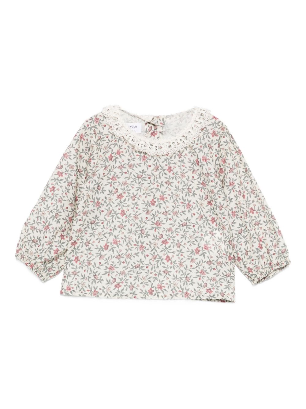 Camicia per neonata Jesurum Baby écru con stampa floreale ALBA VAR.23 JESURUM KIDS 