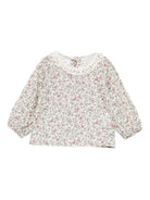 Camicia per neonata Jesurum Baby écru con stampa floreale ALBA VAR.23 JESURUM KIDS 