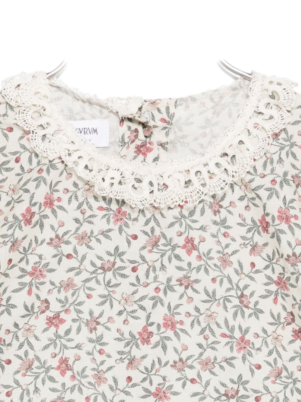 Camicia per neonata Jesurum Baby écru con stampa floreale ALBA VAR.23 JESURUM KIDS 