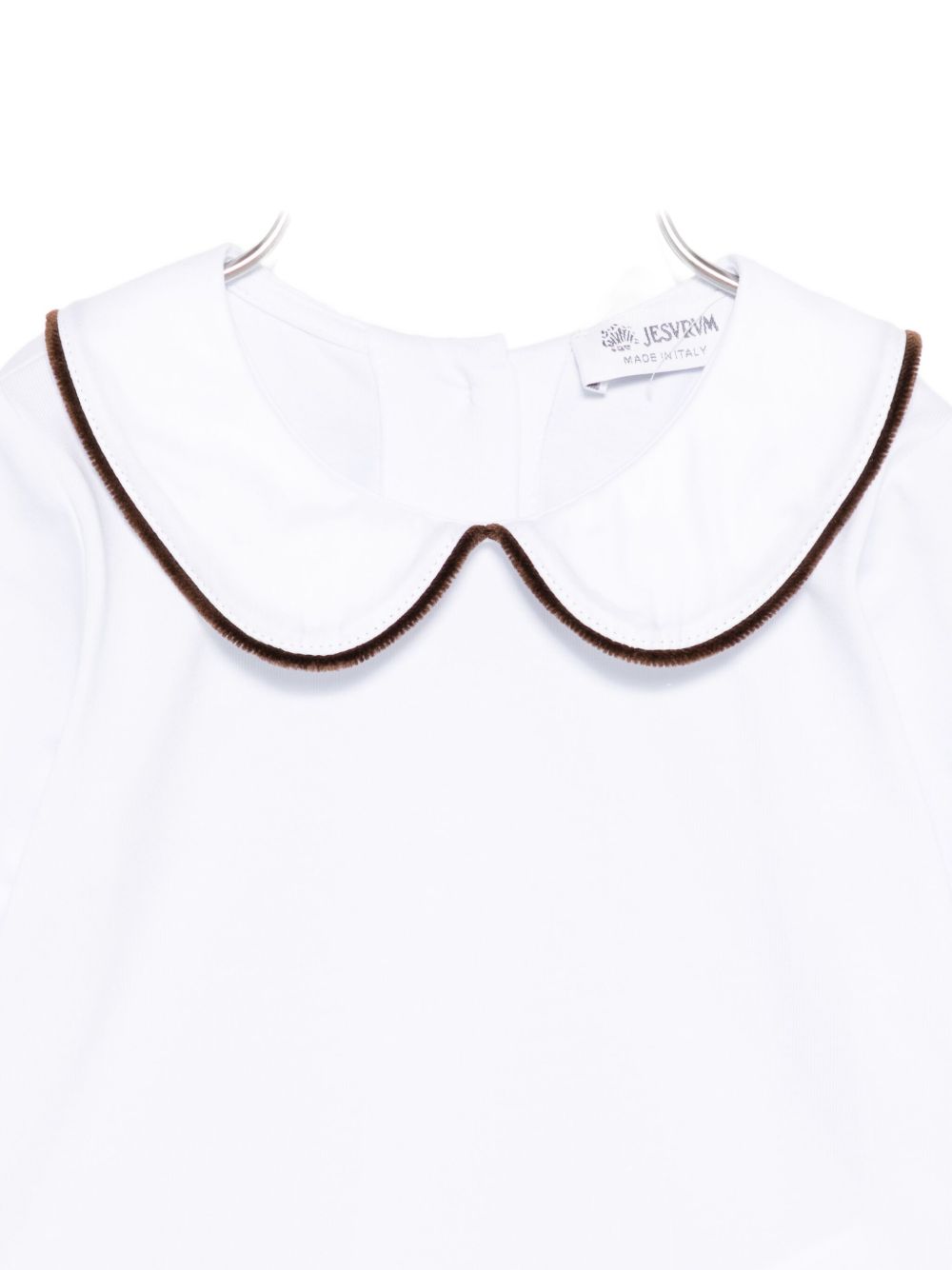 Blusa per neonati Jesurum Baby bianca con colletto alla Peter Pan CITRINO VAR.4105 JESURUM KIDS 