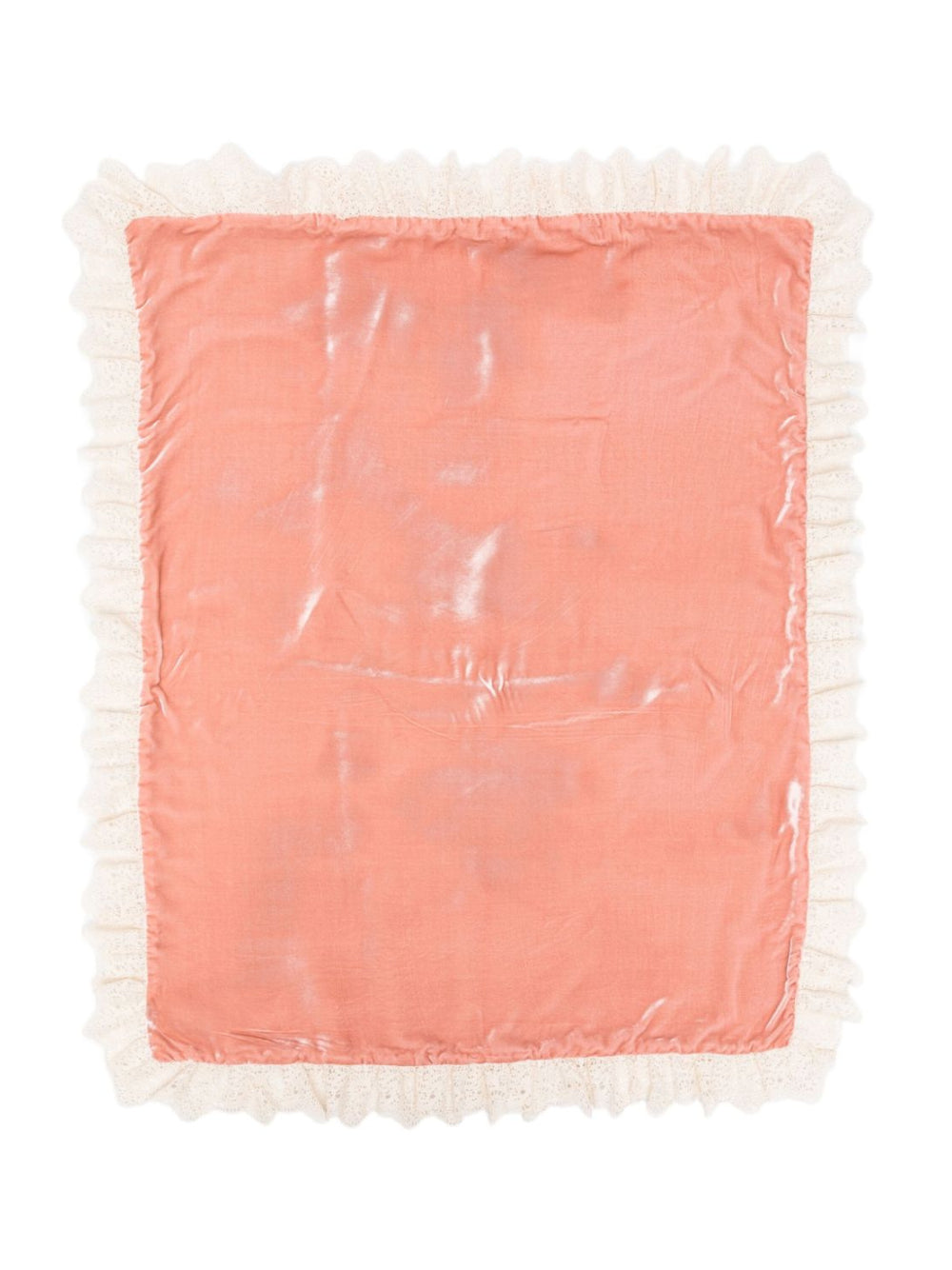 Coperta per neonata Jesurum Baby rosa con dettaglio pizzo COCCA VAR.25 JESURUM KIDS 