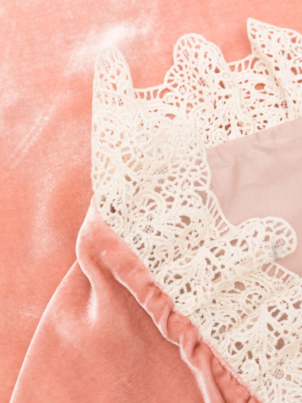 Coperta per neonata Jesurum Baby rosa con dettaglio pizzo COCCA VAR.25 JESURUM KIDS 