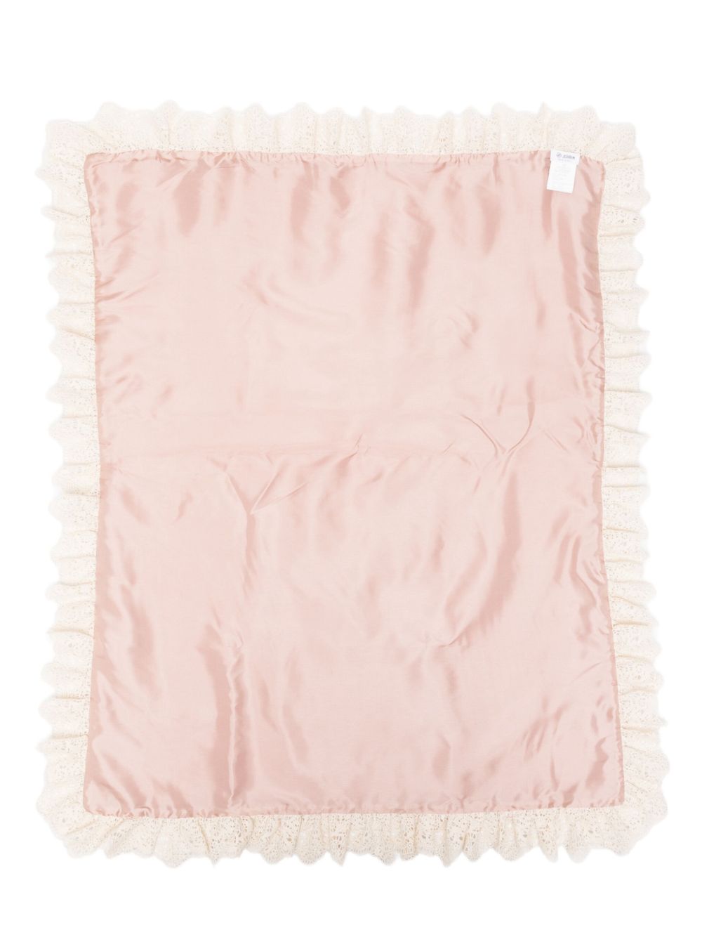 Coperta per neonata Jesurum Baby rosa con dettaglio pizzo COCCA VAR.25 JESURUM KIDS 