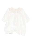 Tutina Gemma per neonata Jesurum Baby bianca con colletto in pizzo GEMMA VAR.32 JESURUM KIDS 