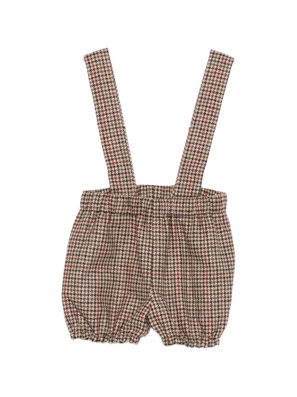 Shorts per neonato A'lapage marroni con bretelle OCCHIO DI TIGRE VAR.16 JESURUM KIDS 