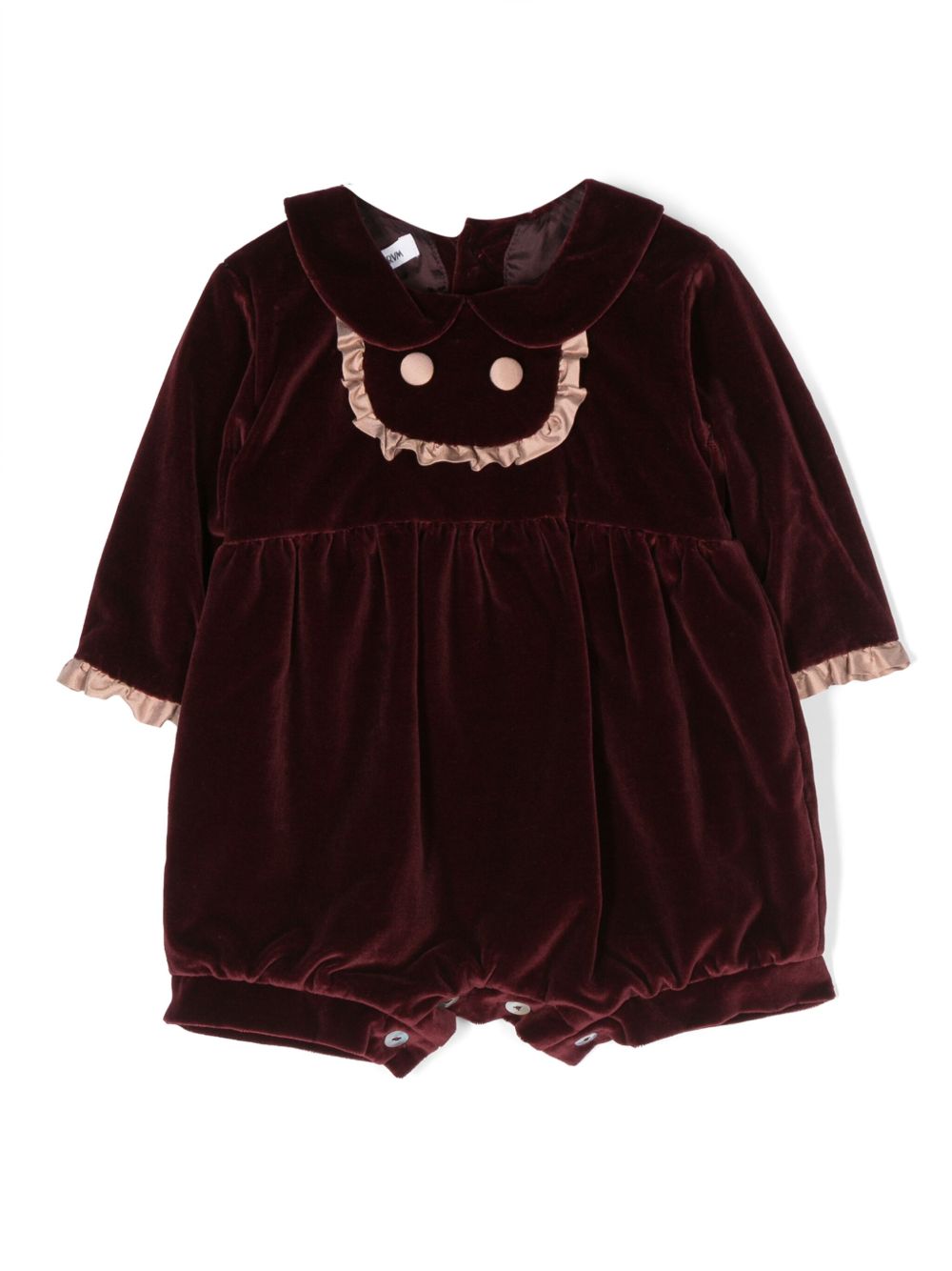 Tutina per neonata JESURUM BABY rosso con ruches PICCOLO CA DANDOLO 81 JESURUM KIDS 