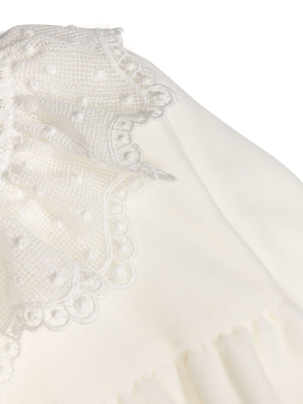 Tutina per neonata JESURUM BABY Piccolo Cà Foscari bianco in velluto PICCOLO CA FOSCARI 05 JESURUM KIDS 