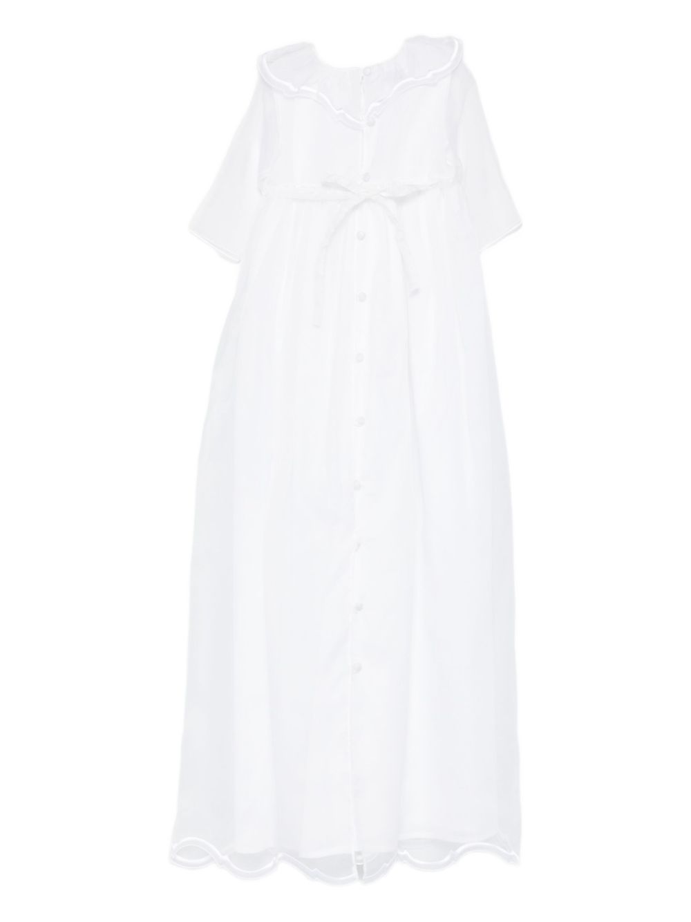 Abito per neonata Jesurum Baby bianco con colletto alla Peter Pan VENEZIANO VAR.80 JESURUM KIDS 