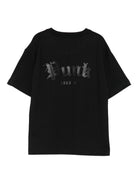 T-shirt per bambino John Richmond Junior nero con logo RBA25025TS BLACK JOHN RICHMOND KIDS 