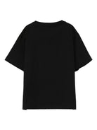 T-shirt per bambino John Richmond Junior nero con stampa grafica RBA25026TS BLACK JOHN RICHMOND KIDS 
