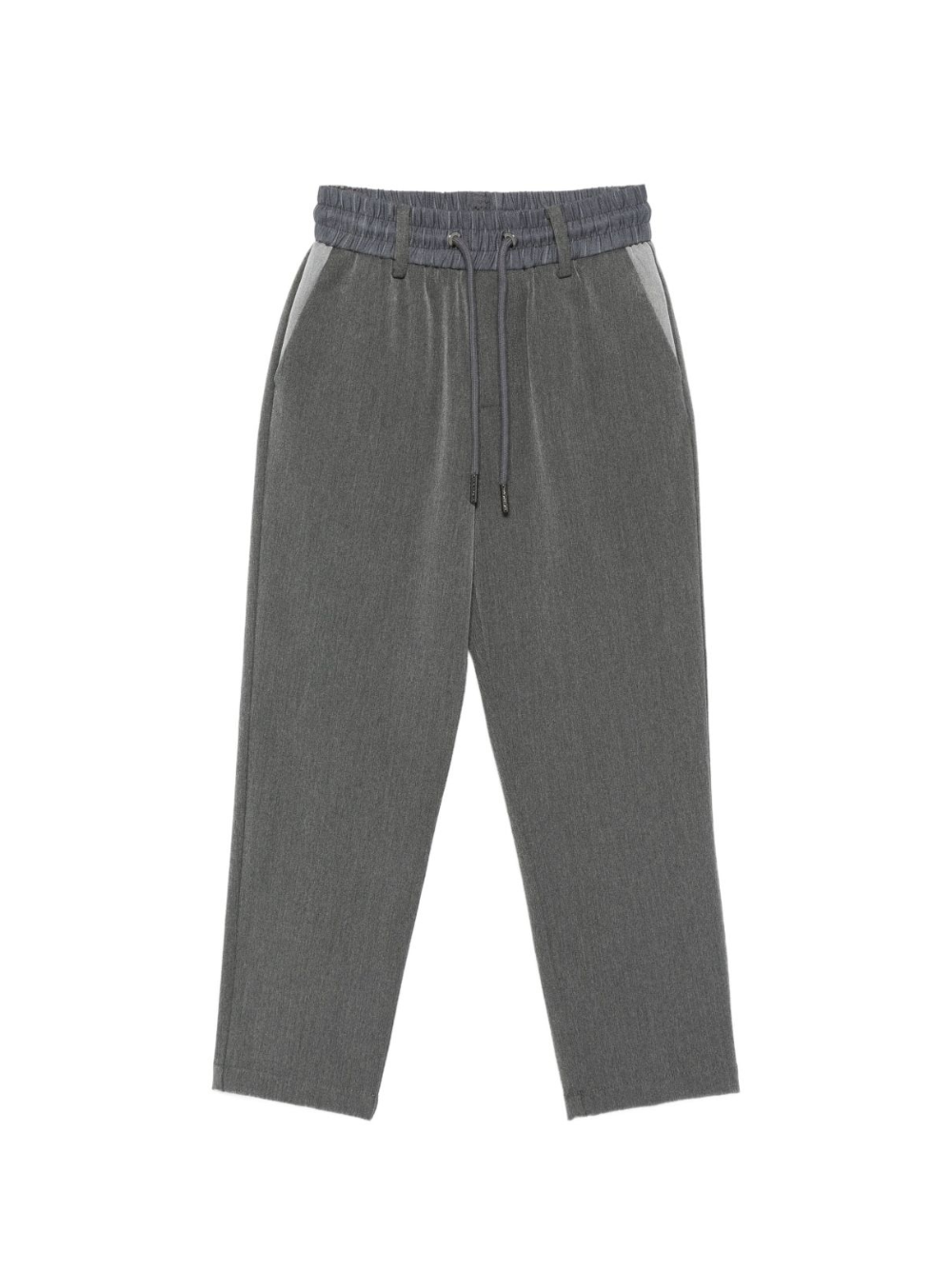 Pantaloni per bambino John Richmond Junior grigio con coulisse in vita RBA25102PA GREY STEEL JOHN RICHMOND KIDS 