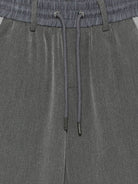Pantaloni per bambino John Richmond Junior grigio con coulisse in vita RBA25102PA GREY STEEL JOHN RICHMOND KIDS 