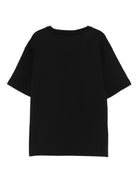 T-shirt per bambina John Richmond Junior nero con stampa logo RGA25094TS BLACK JOHN RICHMOND KIDS 