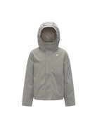 Giubbotto P. Jacko Twill Marmotta per bambino K-Way Kids grigio con imbottitura leggera K1128FW BBU K-WAY KIDS 