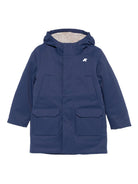 Giubbino per bambino K-Way Kids blu con dettaglio logo sul davanti K1128HW B2B K-WAY KIDS 