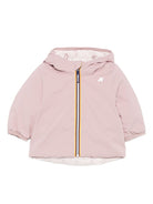 Giubbino per neonata K-Way Kids rosa con design reversibile K7132PW B3C K-WAY KIDS 