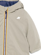 Giubbino per neonato K-Way Kids grigio con design reversibile K7132PW B3D K-WAY KIDS 