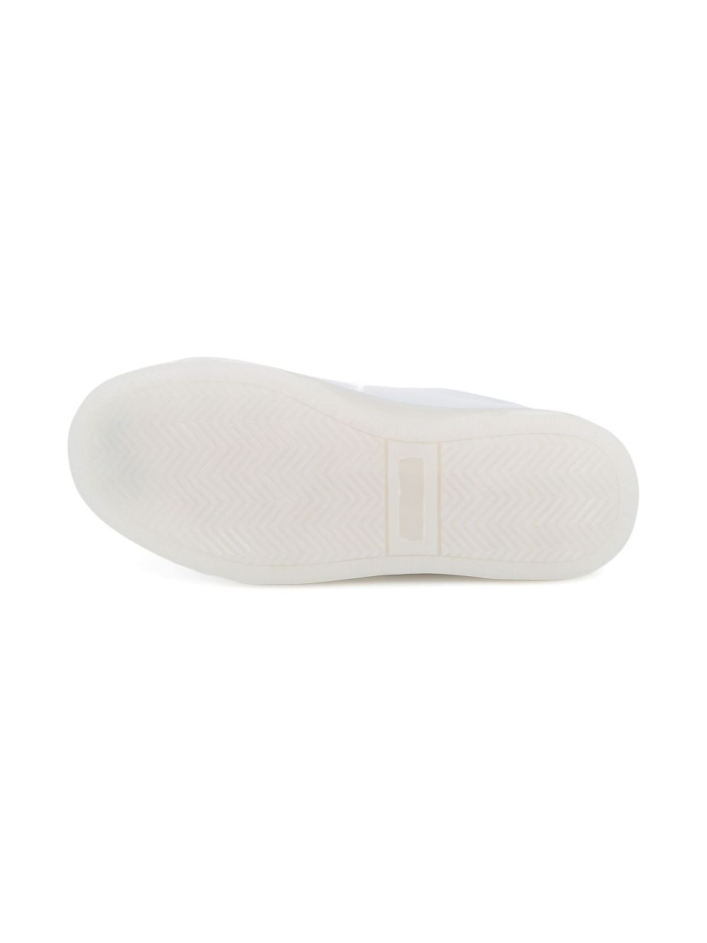 Sneakers in pelle per bambino Karl Lagerfeld Kids bianche con lacci e dettaglio con logo Z30990 10P KARL LAGERFELD KIDS 