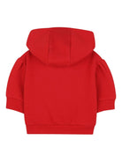 Felpa per neonata Kenzo Kids rossa con stampa con logo K61257 968 KENZO KIDS 