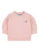 Completo tuta sportiva per neonata Kenzo Kids rosa con logo stampato K61261 47H KENZO KIDS 