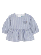 Set due pezzi per neonata Kenzo Kids blu a righe K61263 780 KENZO KIDS 