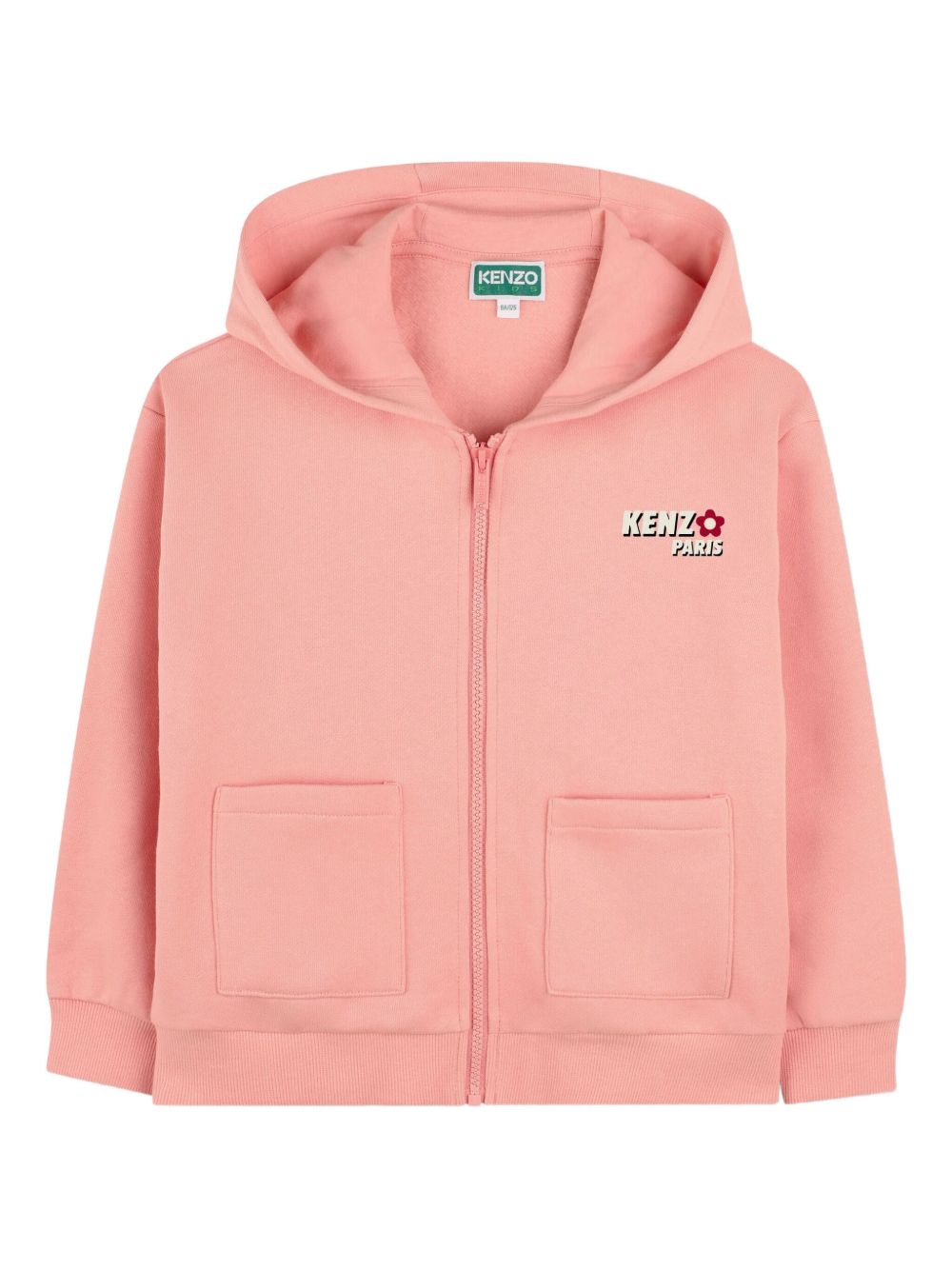 Felpa per bambina Kenzo Kids rosa con cappuccio K61310 47H KENZO KIDS 