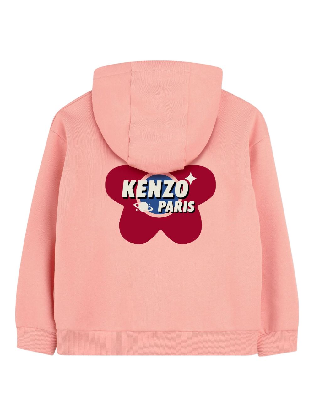 Felpa per bambina Kenzo Kids rosa con cappuccio K61310 47H KENZO KIDS 