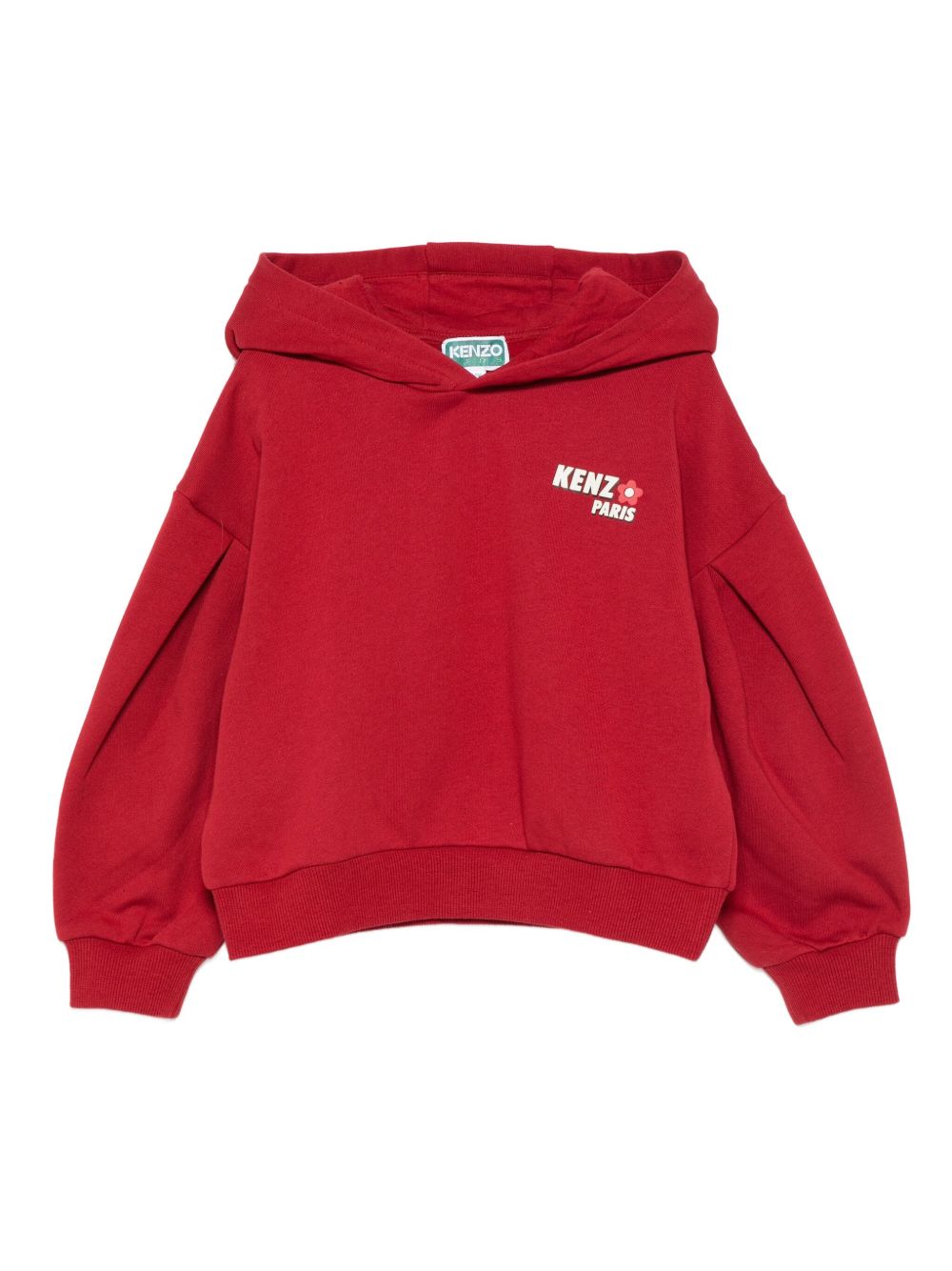 Felpa per bambina Kenzo Kids rosso con logo sul davanti K61364 956 KENZO KIDS 