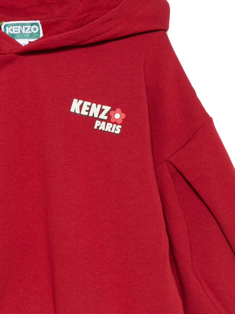 Felpa per bambina Kenzo Kids rosso con logo sul davanti K61364 956 KENZO KIDS 