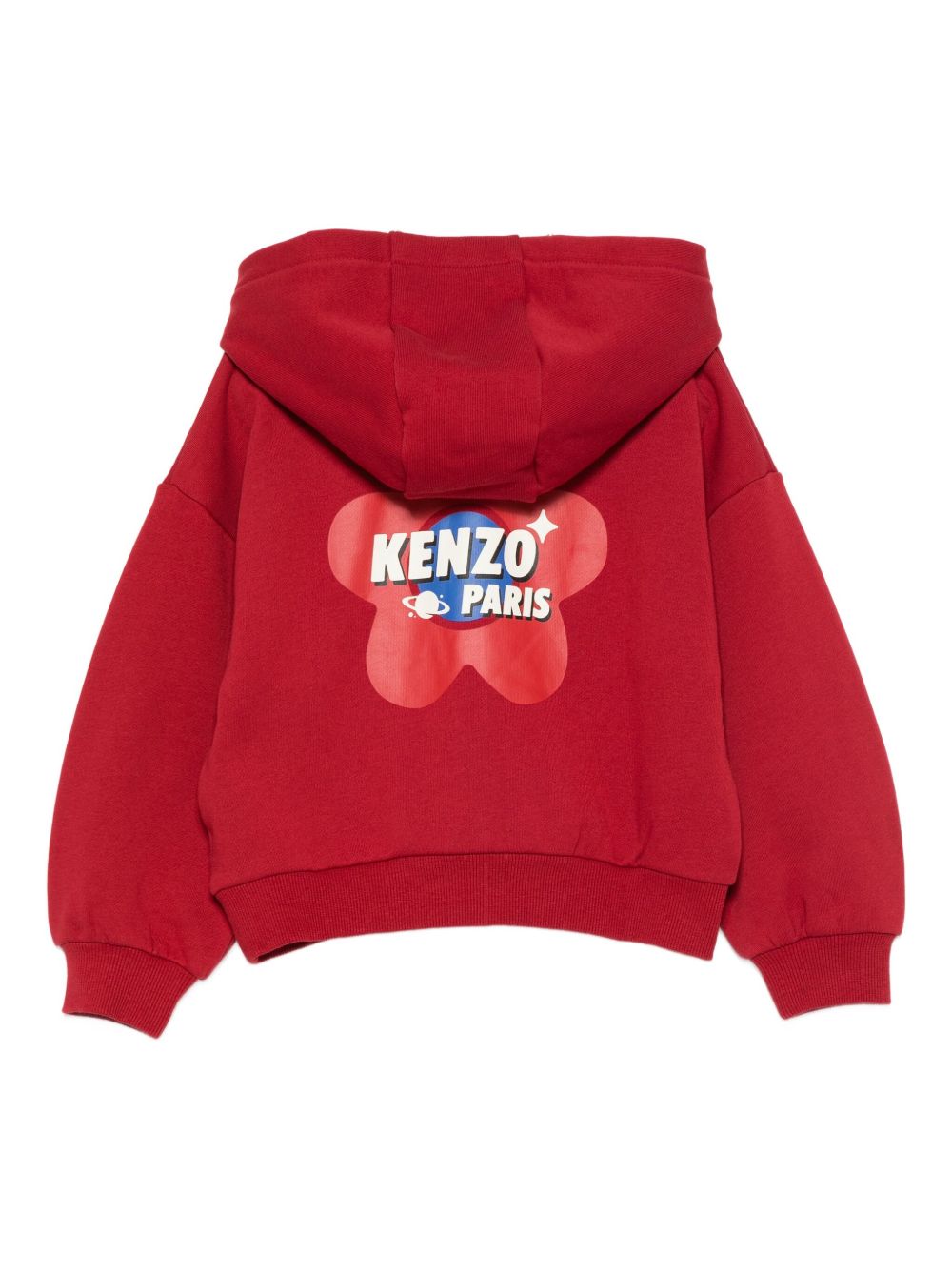 Felpa per bambina Kenzo Kids rosso con logo sul davanti K61364 956 KENZO KIDS 