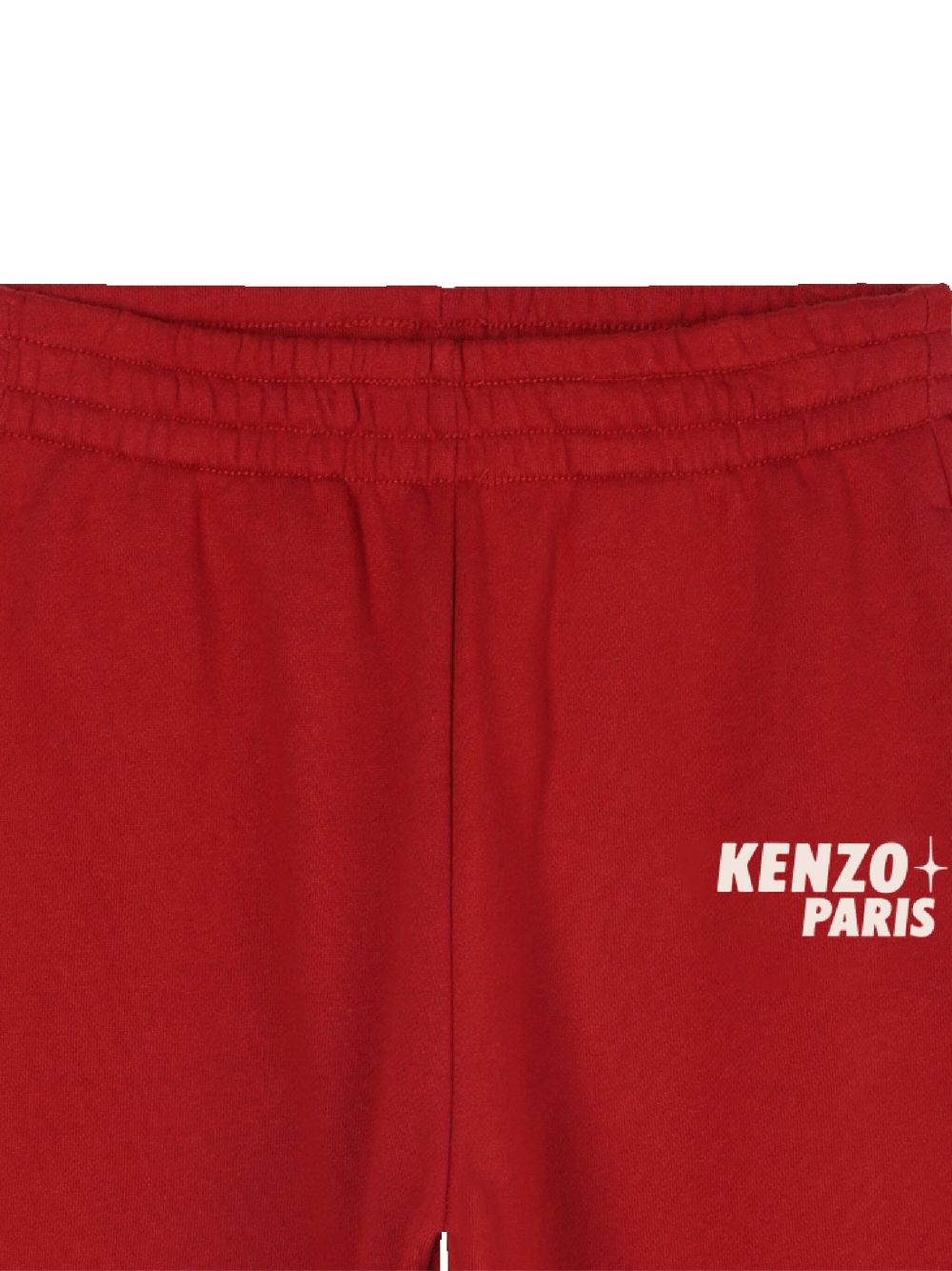 Pantaloni sportivi elasticizzati per bambino Kenzo Kids rosso con stampa logo K61412 956 KENZO KIDS 